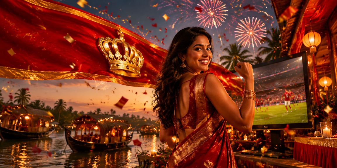 VIP casino bonus reward at Kerala backwaters themed slot