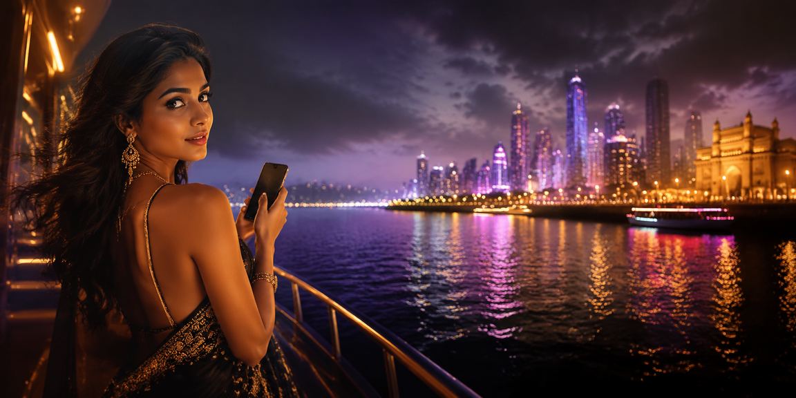 Mobile betting and deposit in Mumbai neon setting